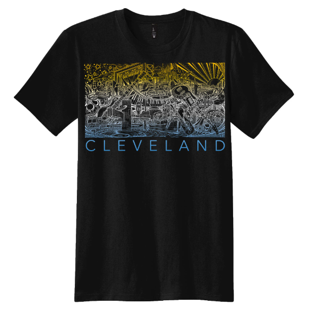Cleveland Rock shirt (Black)