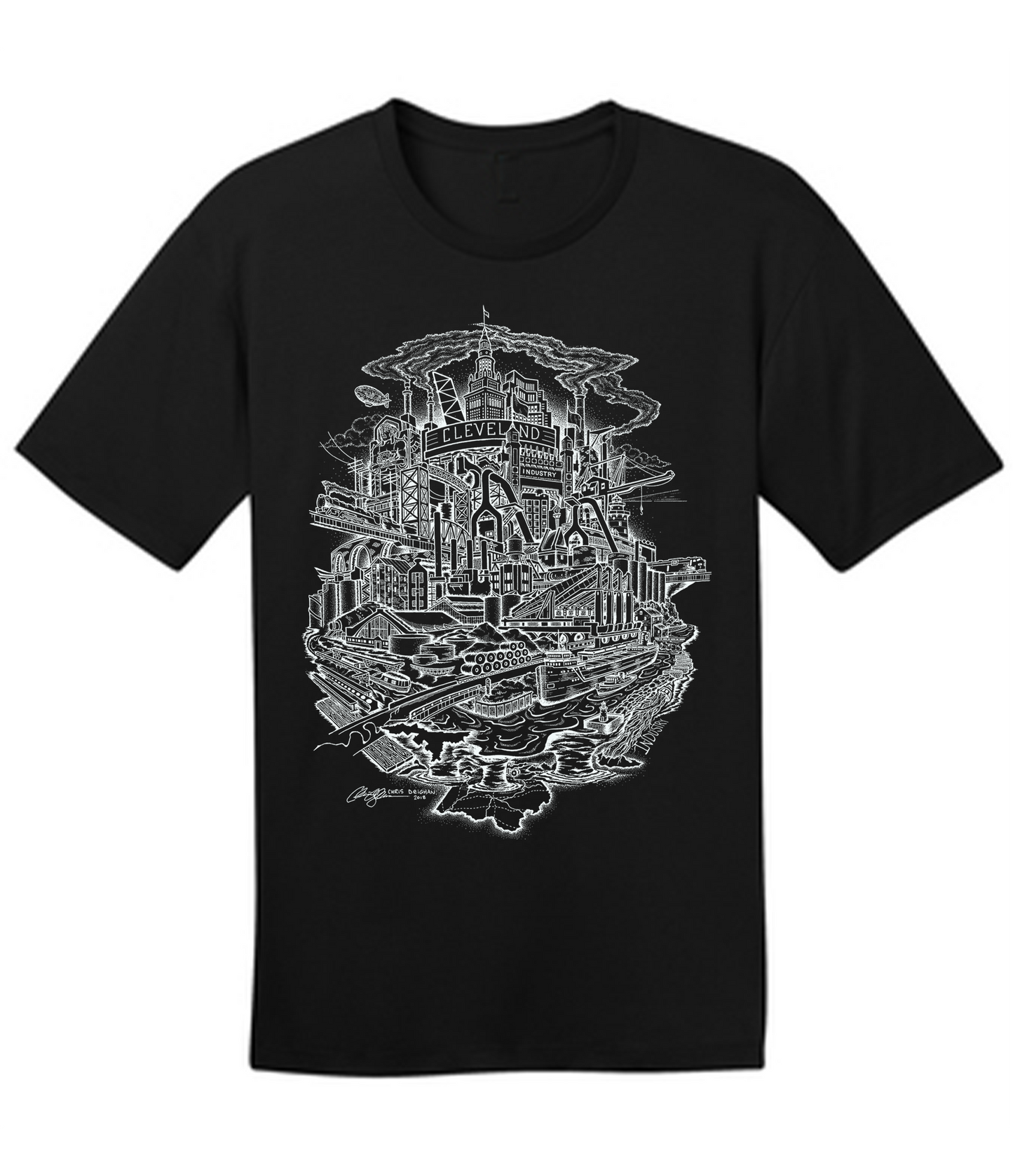Cleveland Industry Shirt Black