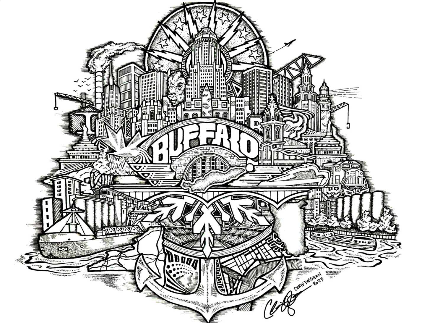 Buffalo T-Shirt (Multiple Options)