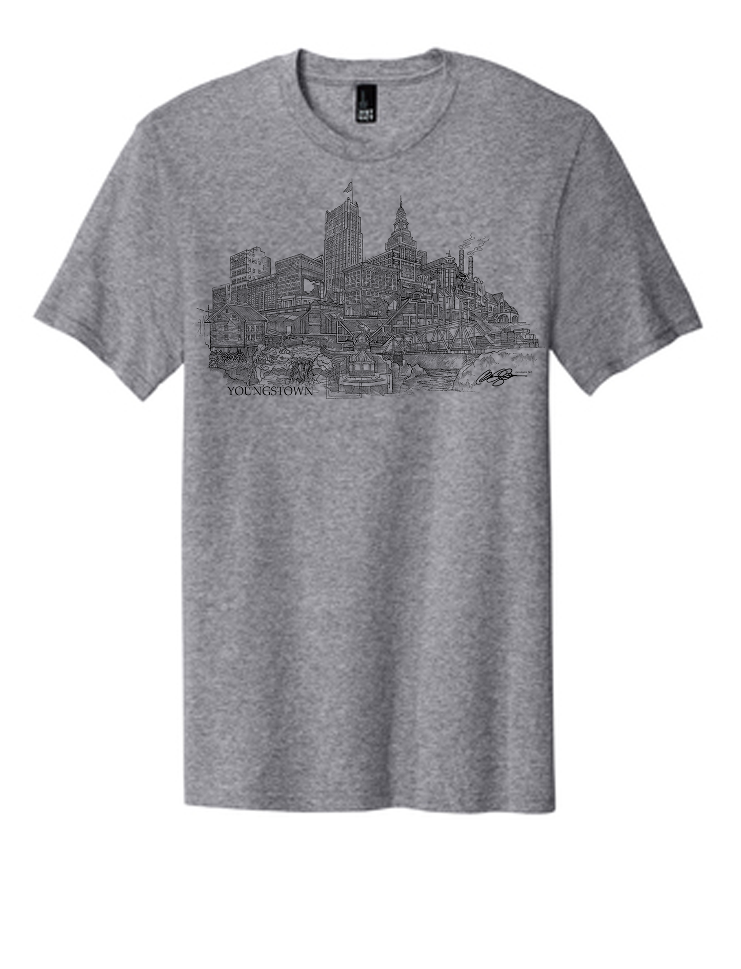 Youngstown T-Shirt Heather Grey
