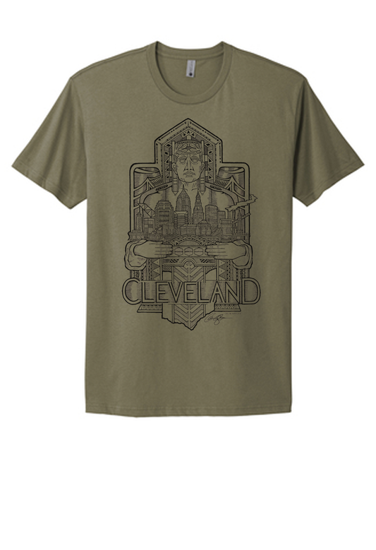 Cleveland Guardian Shirt Light Olive