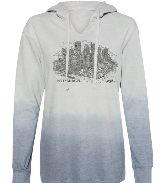 Pittsburgh City Women's Light Weight Hoodie