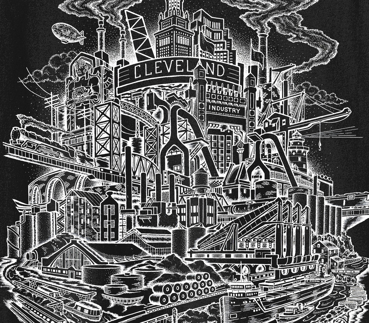 Cleveland Industry Shirt Black