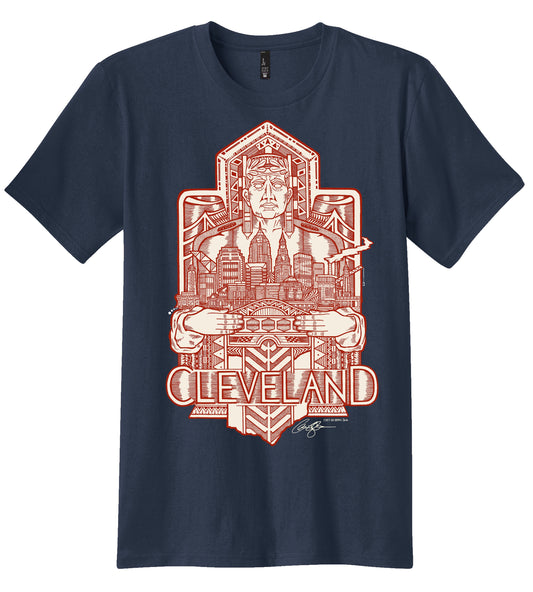 Cleveland Guardian Shirt Navy/Red