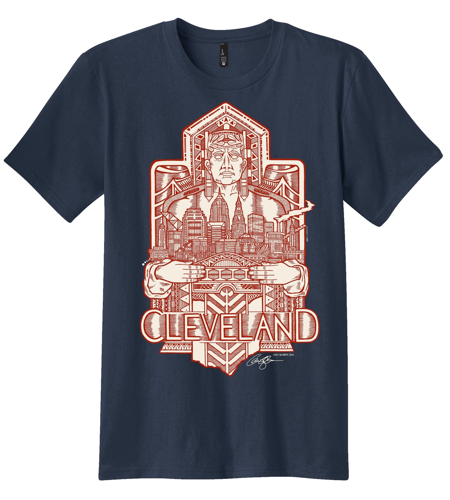 Cleveland Guardian Shirt (Baseball Style)