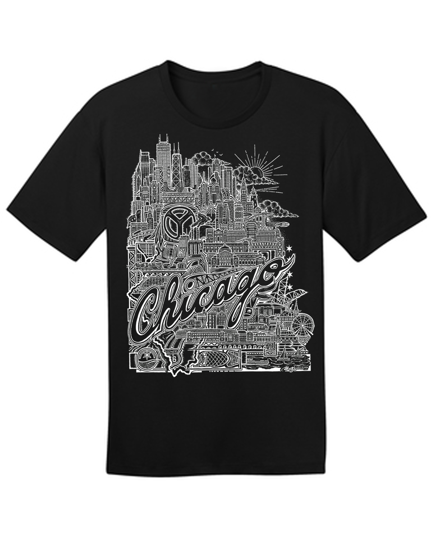 Chicago T-Shirt Red