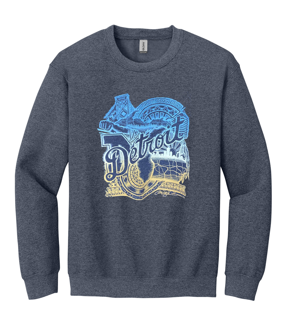 Detroit Sweatshirt (Multiple Options)