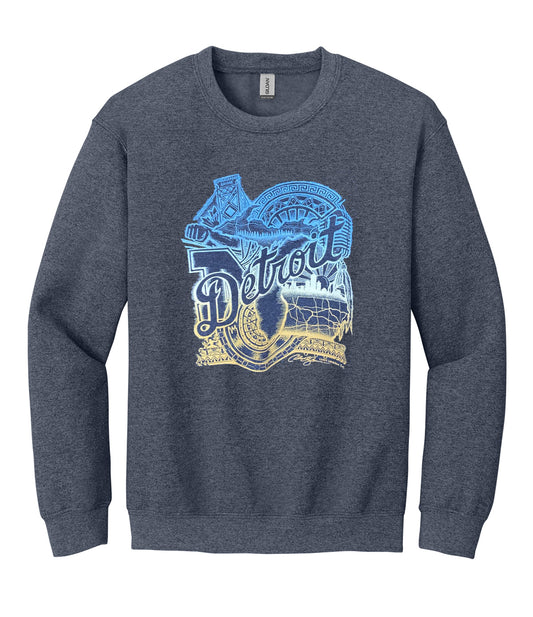 Detroit Sweatshirt (Multiple Options)