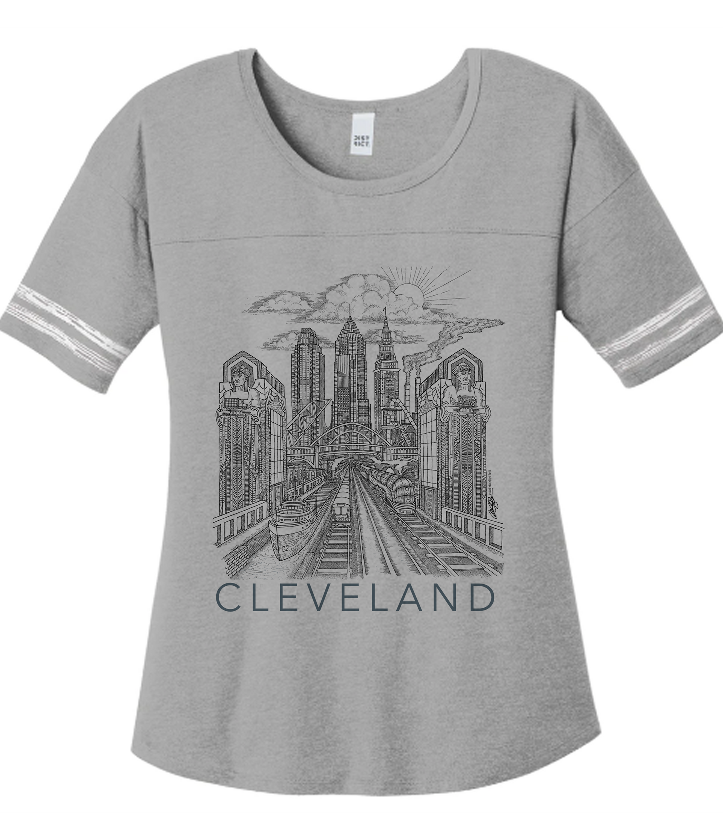 Cleveland Guardian/Skyline Drawing