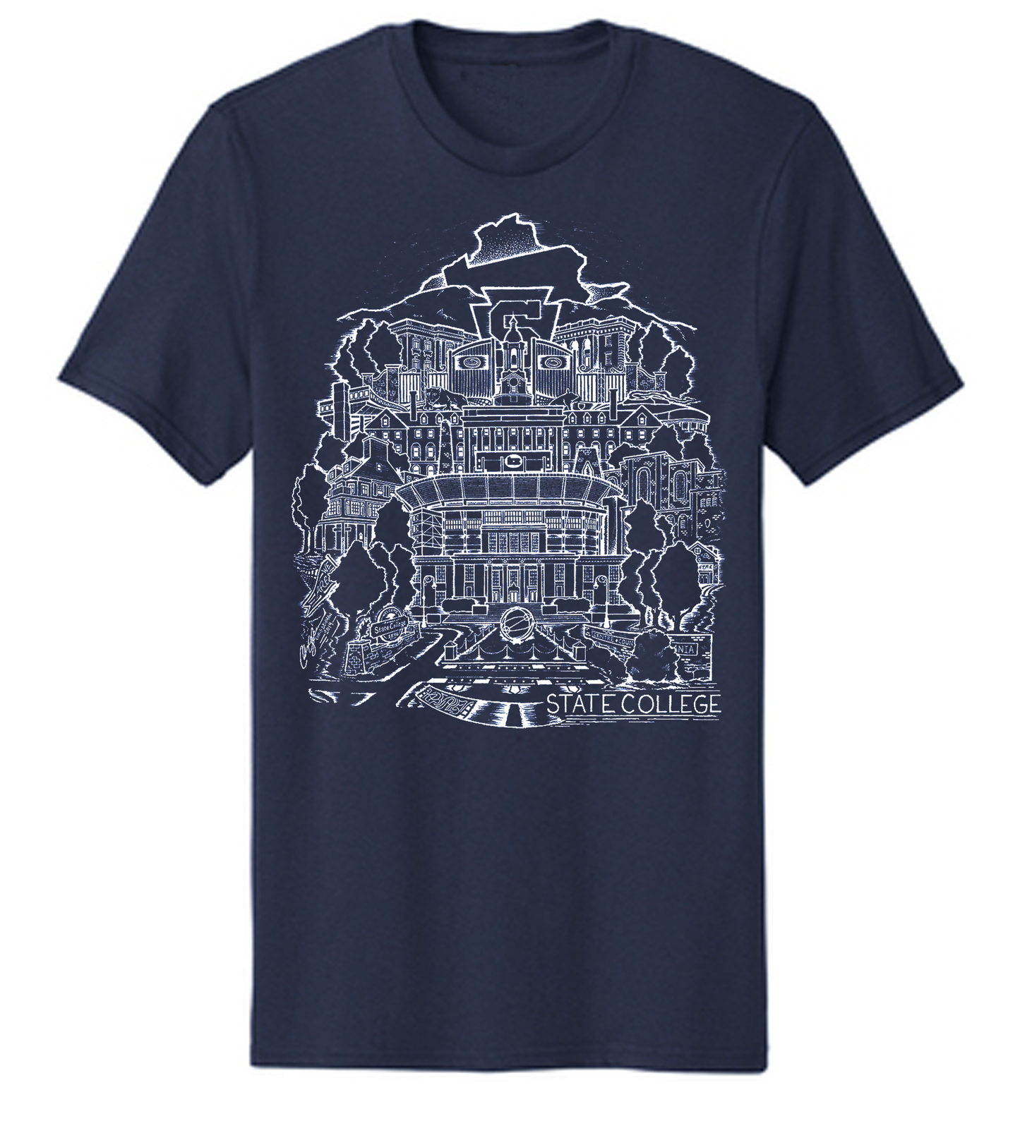 State College T-Shirt (Multiple Options)