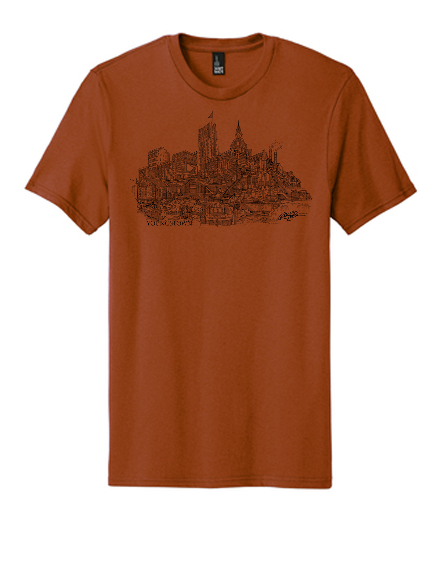 Youngstown T-Shirt Burnt Orange