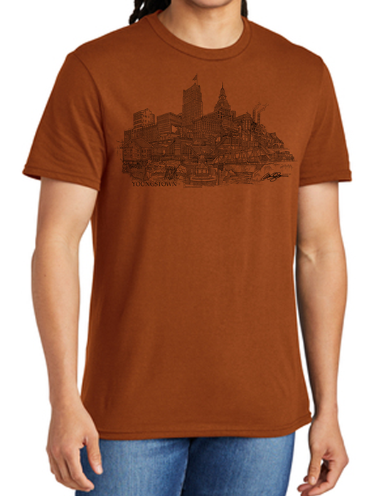 Youngstown T-Shirt Burnt Orange