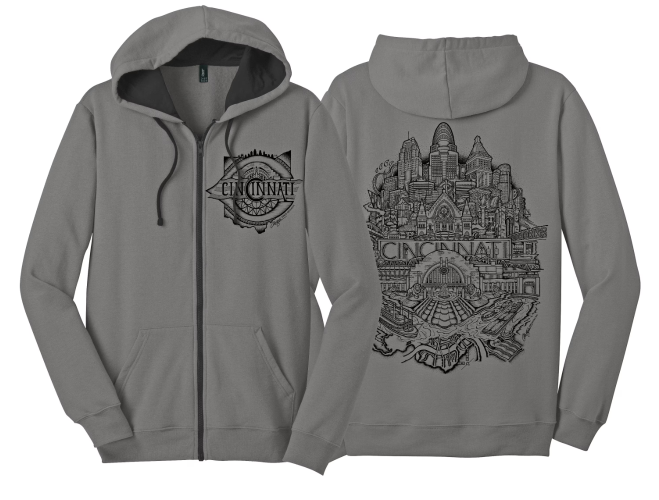 Cincinnati Hoodie (Multiple Options)