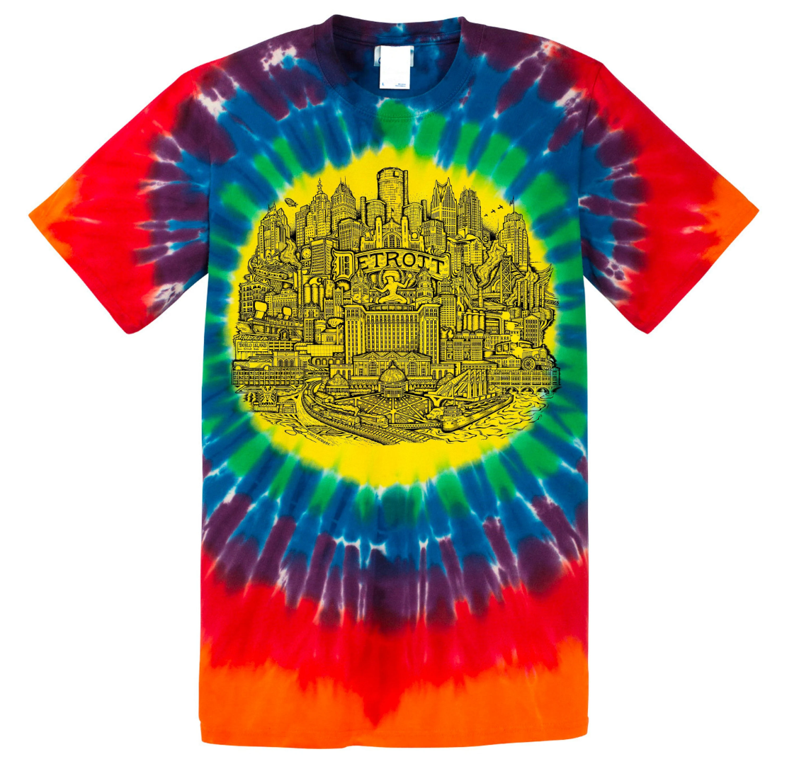 Detroit Skyline Shirt (Multiple Options)