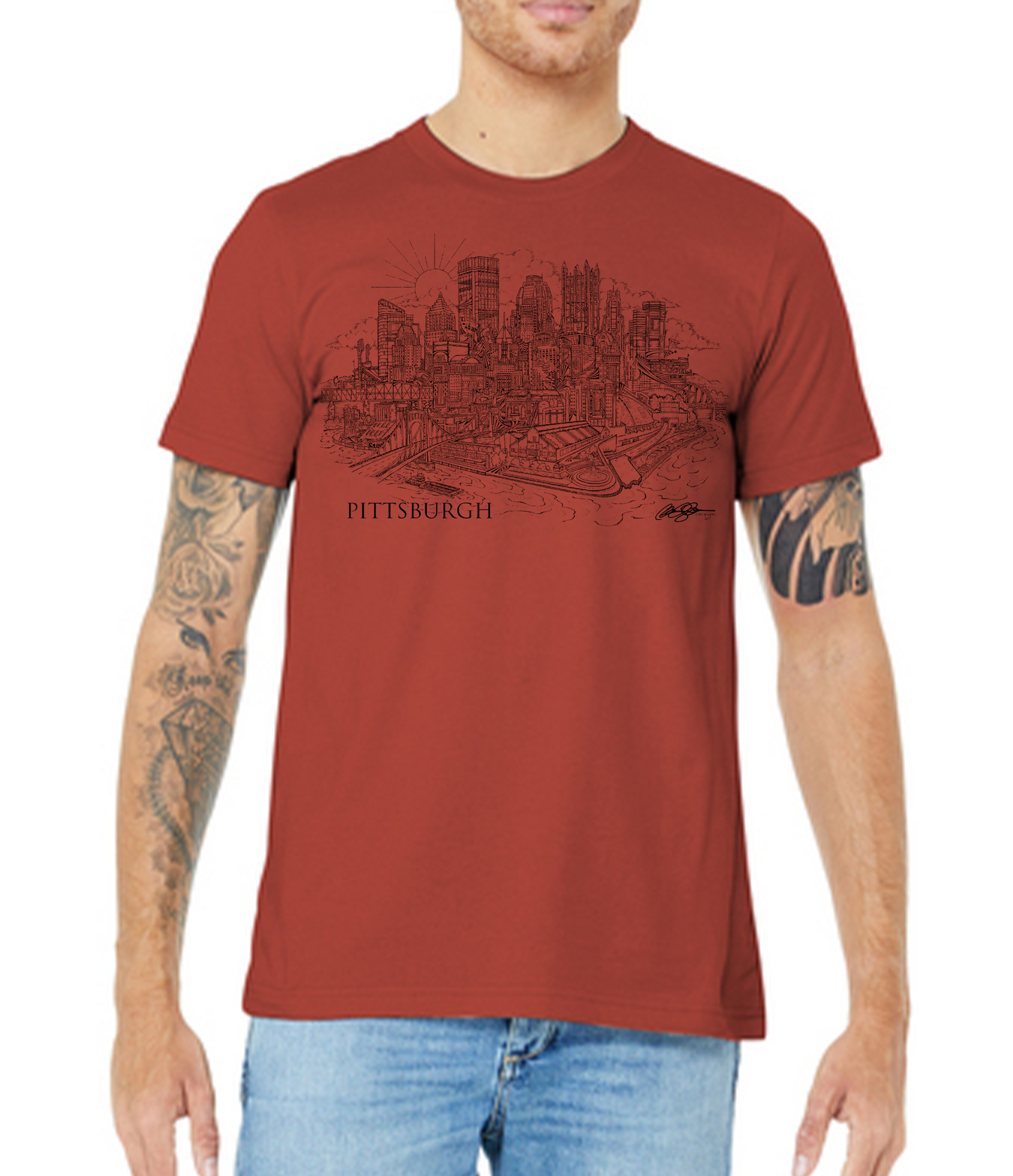 Pittsburgh City Shirt (Multiple Options)