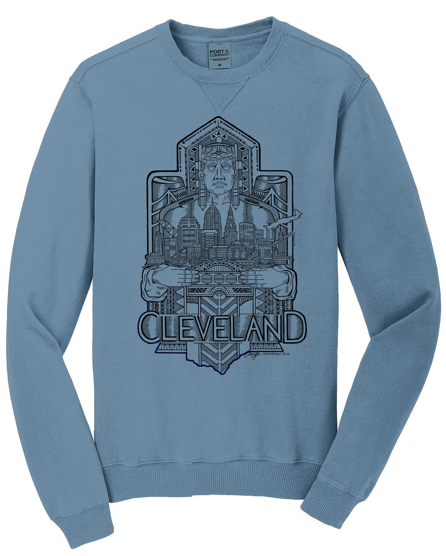 Cleveland Guardian Sweatshirt Mist Blue