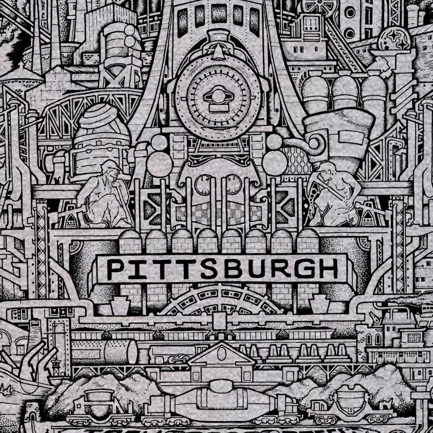 Pittsburgh Steel Raglan Shirt